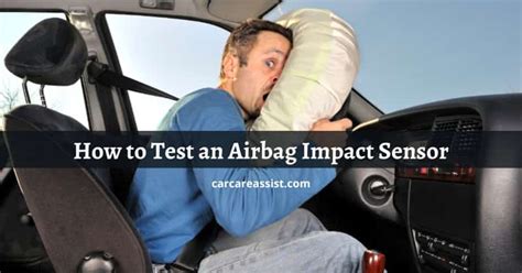 how to test airbag sensor